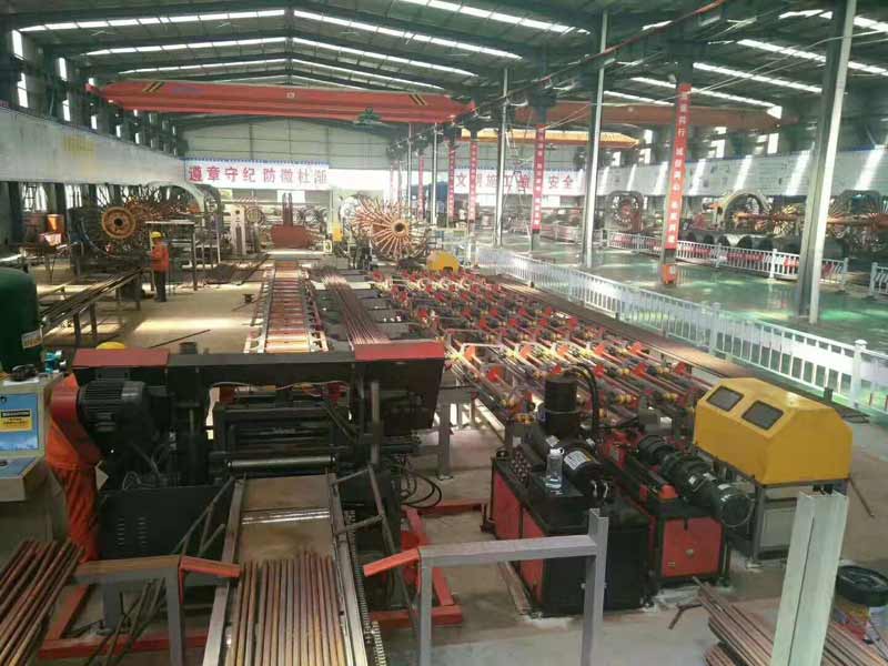 數(shù)控全自動鋸切套絲生產(chǎn)線