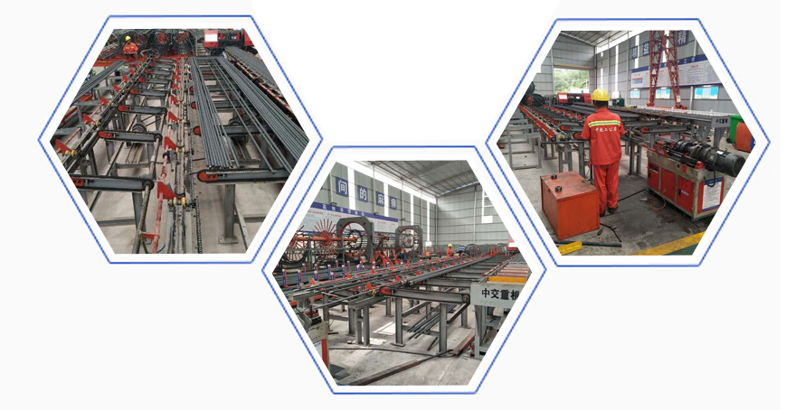 數(shù)控鋼筋鋸切套絲生產(chǎn)線